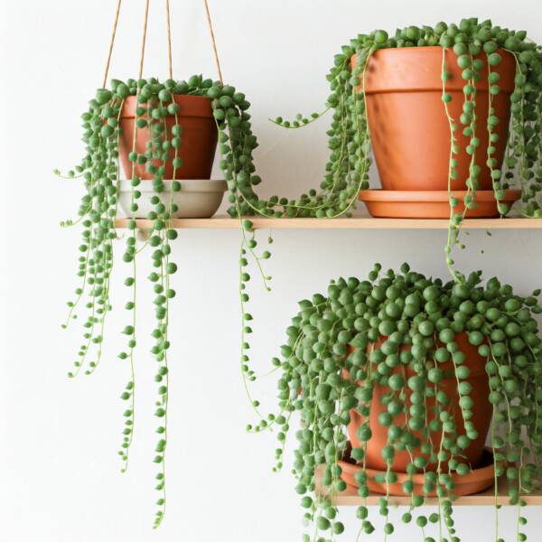 LIVE String of Pearls | Premium Live Succulent | 4-Inch Pot